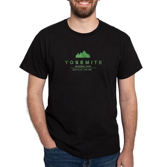 CafePress - Yosemite National Park, California T Shirt - Men's Classic Graphic Cotton T-Shirt