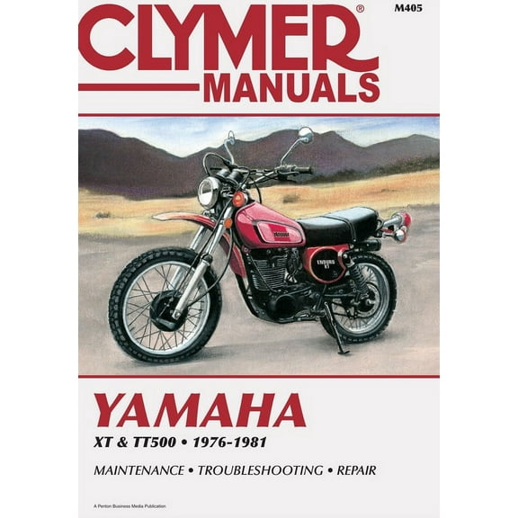 Yamaha XT500 & TT500 Motorcycle (1976-1981) Service Repair Manual ^