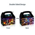 thumbnail image 2 of 12 Pcs Party Favor Candy Boxes for Five Nights at Freddy's Theme Birthday Party Supplies Decor,Girls Kids Birthday Game Party Kraft Paper Gift Bag Decorations, 2 of 6