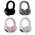thumbnail image 3 of tredstone Cache-Oreilles Chauds et Froids pour Étudiants Hommes et Femmes Cache-Oreilles Bluetooth Cache-Oreilles en Peluche Gris, 3 of 6