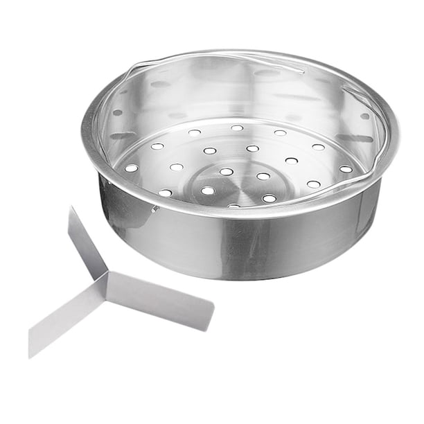Colador de de material acero Inoxidable Compatible con La Mayoría de Las Sartenes Accesorio de Cocina para Canasta de 22cm