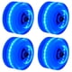 thumbnail image 5 of Soidarity 8 piezas de componentes de ruedas de patín, accesorios de mejora de deporte en línea de repuesto, ruedas de patines de ruedas brillantes, Ropa Deportiva, Zapatos Iluminación azul Soidarity OD025468-03, 5 of 6