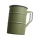 thumbnail image 4 of Taza de camping de acero inoxidable, taza para beber, taza de café, taza de agua con asa y verde, 4 of 9