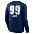 thumbnail image 3 of Men's Aaron Judge Navy New York Yankees Fastball Player Name & Number Long Sleeve T-Shirt, 3 of 3