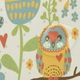 thumbnail image 4 of Cute Owl and Bird Shower Curtain Waterproof Washable Bathroom Shower Curtain Polyester Cloth Fabric Bathroom Decor Set with 12 Hooks, 60x72 inches, 4 of 6