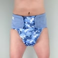 thumbnail image 6 of EcoAble Unisex Adult's Cloth Diaper Cover 2.0 - Reusable Incontinence Protective Briefs with Insert (Large, Navy Blue), 6 of 6
