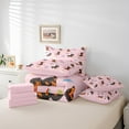 thumbnail image 6 of Manfei Cartoon Dachshund 7 Pieces Bedding Comforter Set,Pet Animal Full Bedding Set,Princess Rainbow Fitted Sheet Flat Sheet For Teens,Breathable Home Decor Reversible, 6 of 8