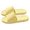 Yellow, variant on ibiyuan Slippers for Men Indoor Archies Slides Womens Lightweight Women Summer Shoes Non Open Toe Women's Walking Sandals with Support with Thick Cushioned Sole