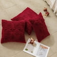 thumbnail image 4 of Jacquard Christmas Snowflake Tree Pillow Set for Festive Solid Color Living Room Holiday Decorative, 4 of 7