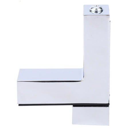 

Thickened Clamp Glass Shelf Zinc Alloy Adjustable F Type Board Hardware AccessoriesGlossy