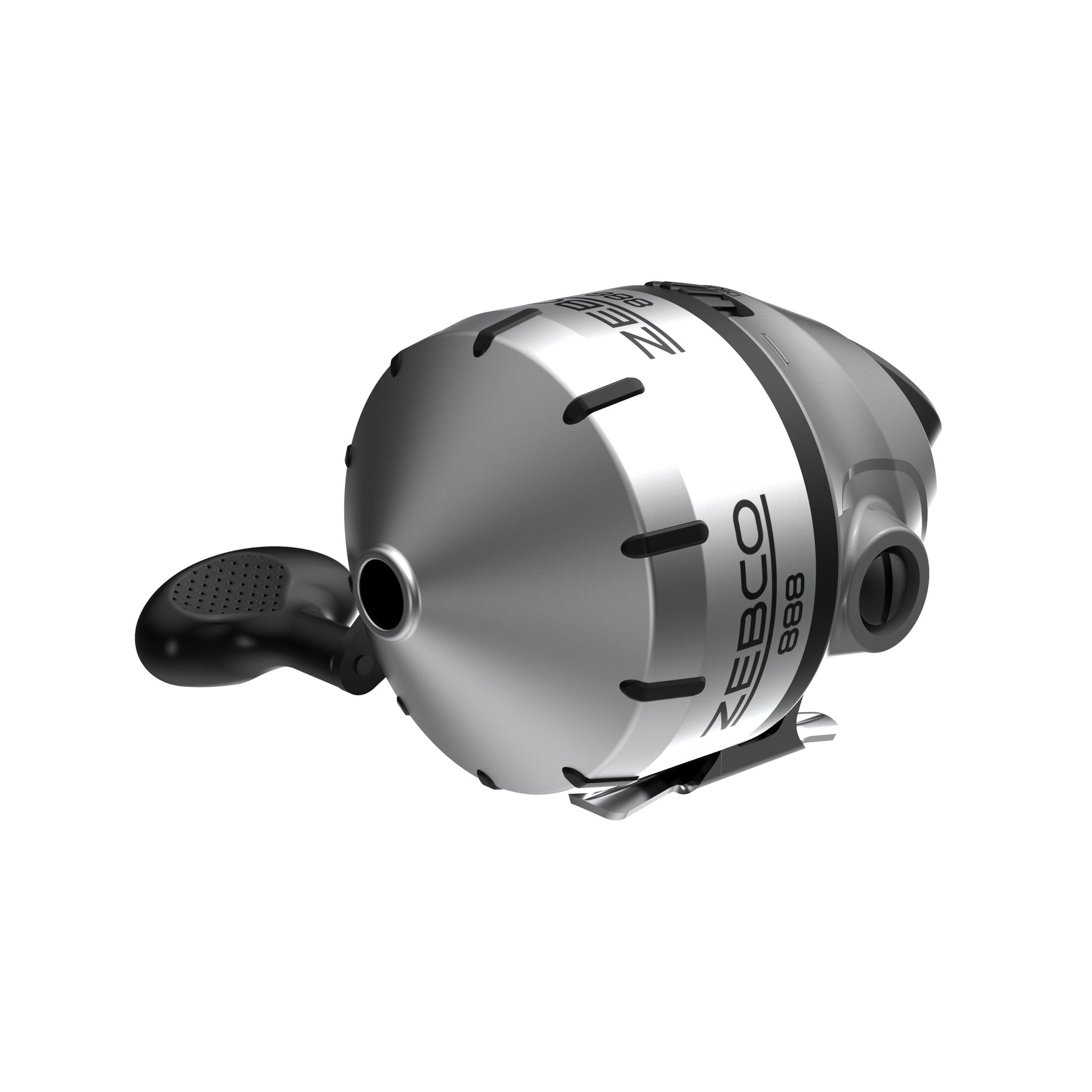 Zebco 888 Spincast Fishing Reel, Size 80 Reel, Silver