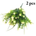 thumbnail image 1 of Coofit 2 Bunches Artificial Flower Lifelike Fake Plant Artificial Plant for Home, 1 of 7