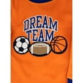 thumbnail image 2 of Ht Itb 2pc Plush Sleep Set Sports, 2 of 2