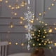 thumbnail image 1 of DIY materials Christmas decorations snowflakes dress up Christmas tree scene package holiday supplies layout pendant props crystal snowflake string, 1 of 5