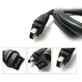 thumbnail image 3 of Heldig 1394 Firewire 800 To 400 Firewire Firewire 9 To 4 Data Cable 1394 Cable 1.8 Meters Black, 3 of 9
