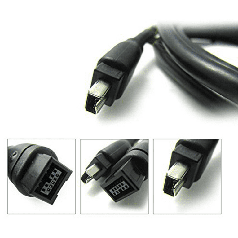 Achetez CY FW-012-BK 1394 Cable Firewire 400 à 800 Câble Adaptateur 6F-9M  Corde 20cm - le Noir de Chine