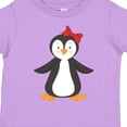thumbnail image 4 of Inktastic Cute Penguin, Little Penguin, Penguin with Bow Boys or Girls Toddler T-Shirt, 4 of 5