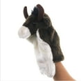 thumbnail image 3 of Plush Cow Bull Hand Puppets Stuffed Animals Toys for Imaginative Pretend Play Storytelling, 3 of 5