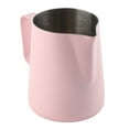 thumbnail image 3 of Jarra de acero inoxidable para espumar café, accesorio para café latte art, 600 ml, color rosa, 3 of 12