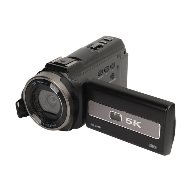 Cámara De Video Digital, Cámara De Video Digital 5K HD Pantalla Enchufe De EE. UU. UU. Lente ABS W1 De 100-240 V Para Fotografía