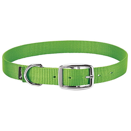 Weaver Goat Collar Medium Lime Zest