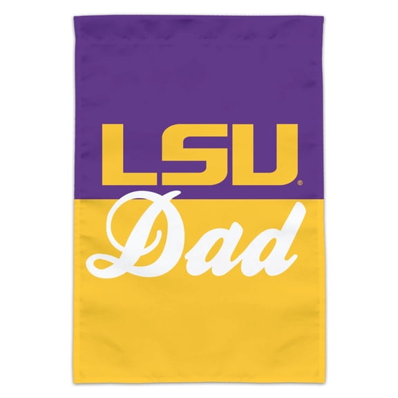 LSU Dad Garden Yard Flag