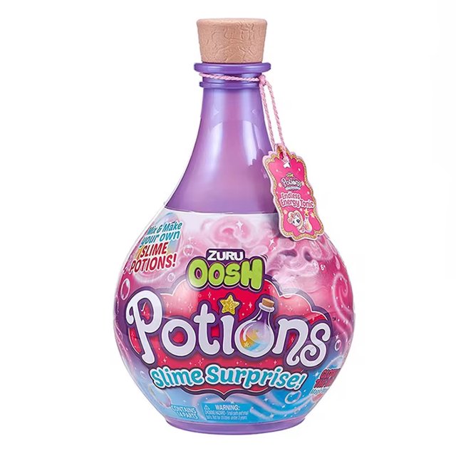 Pociones Zuru Oosh Slime Surprise DIY Juego de arcilla polimérica esponjosa mágica Varita mágica Plastilina antiestrés Juguete para niña Regalo de vacaciones