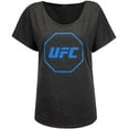 thumbnail image 4 of UFC T-Shirt Graphique à Logo Octogonal pour Femmes, Noir, Petit, 4 of 4