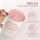 thumbnail image 4 of Vaso SANDJEST con mango aislante de acero inoxidable de 40 onzas, 4 of 8