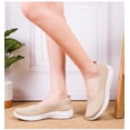 thumbnail image 3 of Women's Slip on Shoes Comfortable Flats Shoes Dress Shoes Tennis Shoes Work Nurse Casual Sneakers, 3 of 16