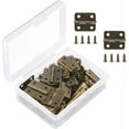 thumbnail image 2 of Mini bisagra de hierro de alta calidad para cajas de joyería de madera, bisagras decorativas con tornillos de repuesto que garantizan un funcionamiento suave, bisagras retro que añaden encanto, 2 of 5
