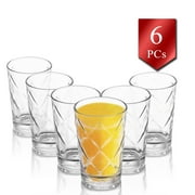 LAV Water and Juice Glasses, 7oz Great Glassware Set