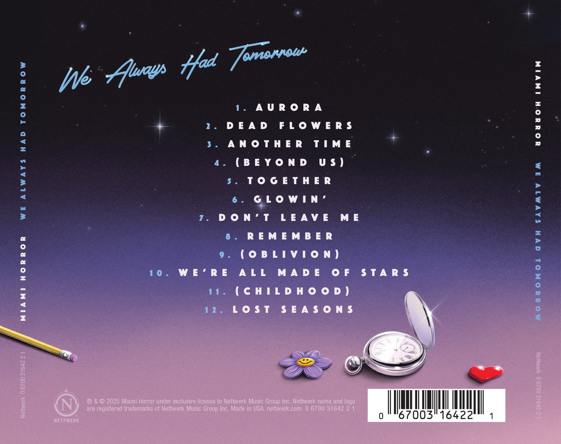 Miami Horror - We Always Had Tomorrow - Music & Performance - CD
