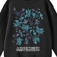 thumbnail image 5 of Minecraft Game Doodles Youth Black Crew Neck Sweatshirt-XS, 5 of 5