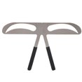thumbnail image 1 of Eyebrow Ruler, Three-Point Stainless Steel Permanent Positioning Ruler, For Beauty Salon Women DIY Meteor Eyebrow, 1 of 3