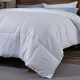 thumbnail image 2 of Puredown Couette Alternative au Duvet Toutes Saisons Tissu Polyester Blanc Simple, 2 of 5