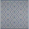 thumbnail image 1 of Safavieh Courtyard Blue Indoor Outdoor Rug - Square 7'10", 1 of 1