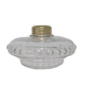 B&P Lamp Supply Clear Font - Replacement Lamp Font in Clear Glass