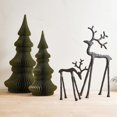 thumbnail image 5 of Santa Barbara Design Studio Árboles De Navidad De Papel De Panal – Centro De Mesa De Vacaciones De Abeto Plegable 3D Verde 18.0 In De Alto Noble – Verde Bosque, 5 of 5