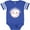 Football Blue and White, variant on Inktastic Uncle's Little Rookie Baseball Boys or Girls Baby Bodysuit