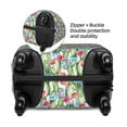 thumbnail image 2 of Susaid Flowers and Cactus Print Elastic Washable Suitcase Cover with Hidden Zipper, Fits 18-32 Inch Luggage for Protection During Travel-Medium, 2 of 7