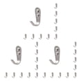 thumbnail image 4 of Toystoory Colgador de ropa de 10 piezas, resistente al agua, sin perforaciones, resistente al desgarro, soporte de gancho para el hogar, grande, Type1 NO1, 4 of 6