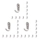 thumbnail image 1 of Colgador de Ropa Cateissary Acero Inoxidable 10 Piezas Type1 NO1, 1 of 6