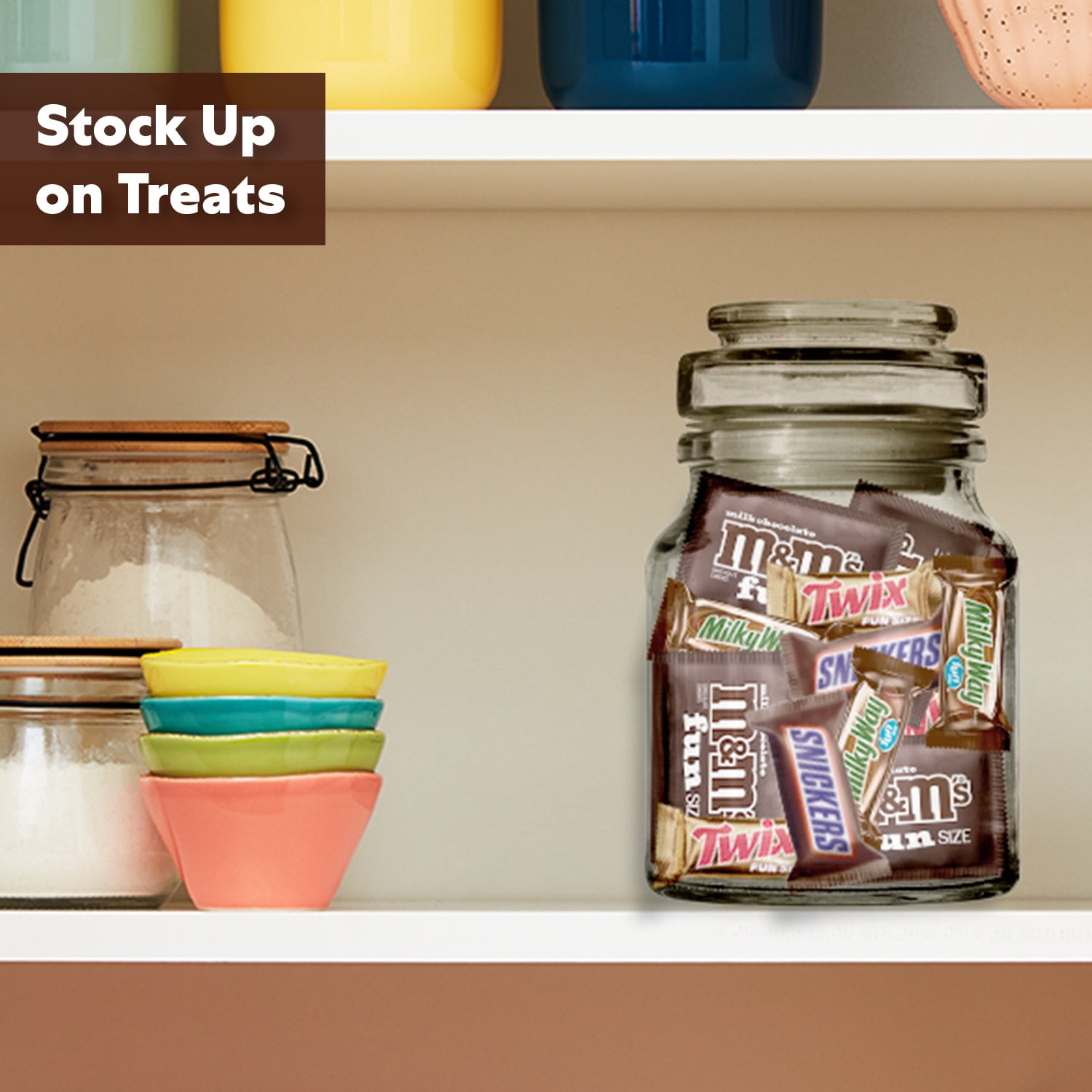 Snickers, M&M's & More Milk Chocolate Variety Bag, Party Size - 18.96 Bulk Bag