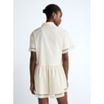 thumbnail image 3 of Scoop Women's Crochet Romper, Sizes XS-4XL, 3 of 5