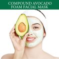 thumbnail image 3 of Mascarilla Facial De Burbujas De Aguacate, Control De Aceite, Refinación De Poros, Mascarilla Facial De Espuma De Aguacate De 36 Piezas Y 4 G Para El Cuidado De La Piel, 3 of 7