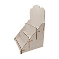 thumbnail image 2 of Porta tarjetas de madera, soporte para tarjetas, estante para folletos, soporte para con una construcción robusta para exhibir tarjetas depor, 2 of 9