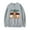Gray, variant on Emma Chamberlain Anything Goes Sweatshirt Hip Hop Crewneck Men Women Casual Pullover