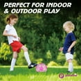 thumbnail image 2 of PP PICADOR Pink Flower Soccer Ball Size 4 for Kids Aged 6-12 Outdoor Sports Training, 2 of 7
