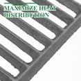 thumbnail image 3 of Phenofice Grill Racks Barbecue Grill Rack Cast Iron Versatile Cooking Charcoal Grill 1Set, 3 of 8